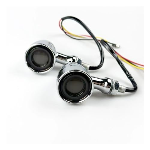 Clignotants LED moto avec feux de freinage intégrés 10mm - 4