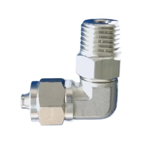Codo giratorio 360 de acero inoxidable 304, conector macho de máxima durabilidad 2