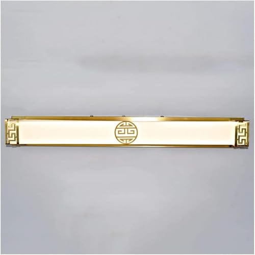 Lampe de vanité en cuivre rétro américain pour miroir élégant