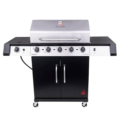 Char-Broil Performance TRU-Infrared 5-Burner Cabinet-Style Propane Gas Grill