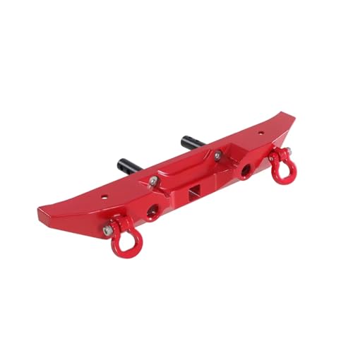 Pièces pare-chocs RC arrière métal MN128 1/12 barre de protection rouge