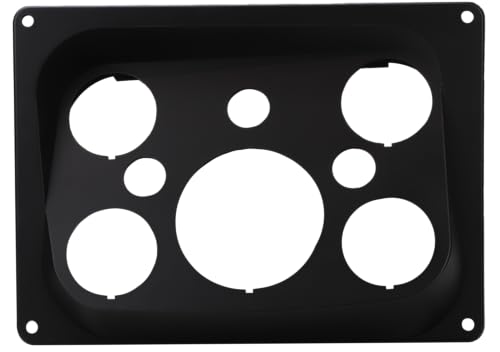 Painel de instrumentos de plástico Humvee HMMWV - compatível com todos os Humvee militares - Cor pre