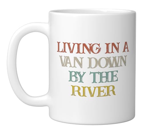 Taza de cerámica blanca 11 onzas con diseño miniatura 1