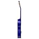 Mad About MA-CG02 Klassische Gitarre, 3/4 Größe Klassische Gitarre - Farbenfrohe Spanische Gitarre mit Tragetasche, Gurt, Pick und Ersatzsaiten - Blau