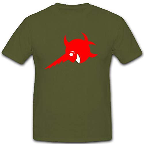 Copytec Sierra Pescado Submarino Marino WK flottile Escudo Nadadores – Camiseta #...