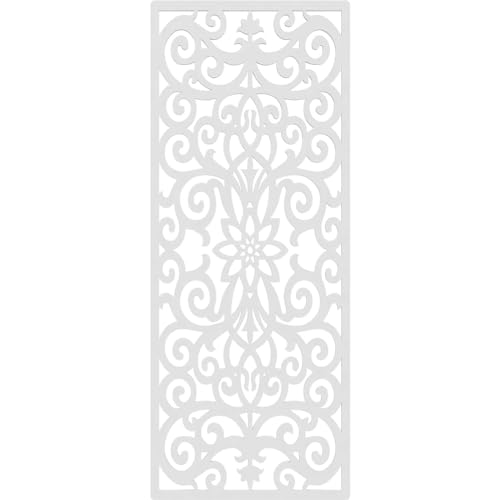 Image of 19 3 /8 inchW x 49 3 /8 inchH x 3 /8 inchT Buel Decorative Fretwork Wall Panels in Architectural Grade PVC