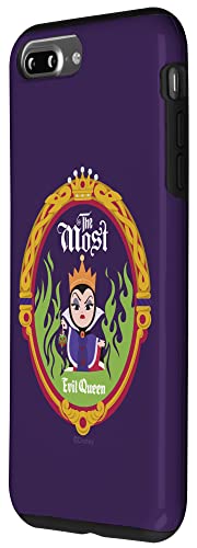 Coque iPhone 8 Plus Disney Evil Queen Chibi violette pour ado - 2