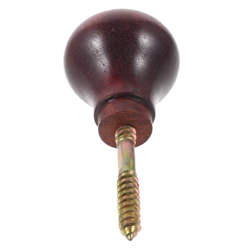 MOLUCKFU Solid Walking Cane Knob Polished Replacement Cane Handle Accessory for Comfort and Durability Ideal Cane Handle for Seniors and Mobility Aid Users