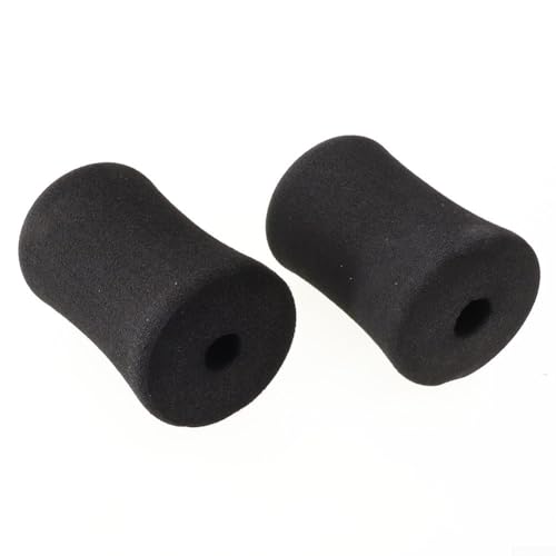 2PCS Reemplazo de Almohadillas de Espuma para Extensión de Piernas para Equipo de Gimnasio Tubo Diámetro 22-25mm en Múltiples Tamaños Negro miniatura 6