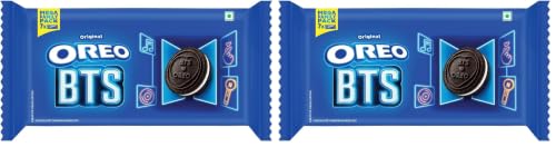 Image of Cadbury Oreo Vanilla Flavour Creme Sandwich Biscuit Mega Family Pack, 876.75 g (Pack of 2)
