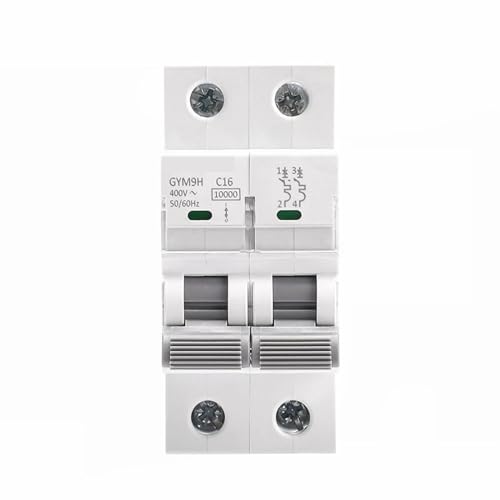 Disjoncteur 2P 32A GYM9H courbe C protège efficacement vos circuits contre les surcharges 10kA