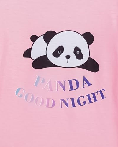 MyFav Children Girl Pajama Long Sleeve Sleepwear Cute Big-Eye Panda Nightclothes3