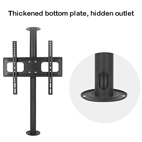 Support TV pivotant et inclinable à 360 degrés en acier ultra robuste - 5