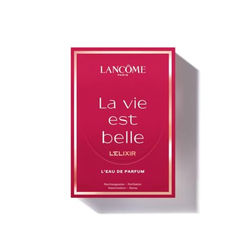 Lancôme La Vie Est Belle L'Elixir Eau de Parfum - Long Lasting Fragrance with Raspberry, Violet & Cocoa Butter, Velvety Floral Women's Perfume