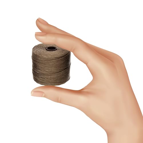 Fil nylon torsadé BeadSmith #18 idéal pour créations de bijoux durables