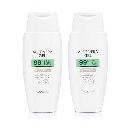 AloeLine Bio Aloe Vera Gel 99% (2x 150ml)