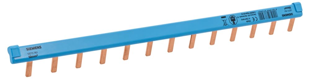 Peigne réversible 13 modules Siemens bleu pour tableau électrique - 3