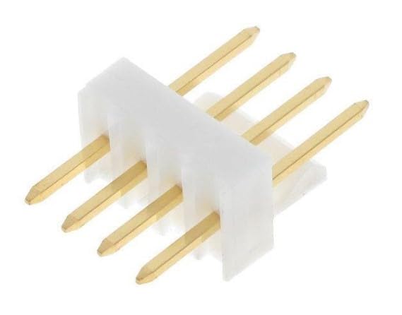 Molex - 22-23-2021 - Headers & Wire Housings VERT PCB HDR 2P TIN Friction Lock (Pack of 250)