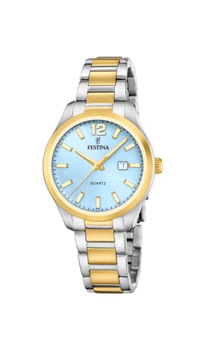 Montre femme Festina F20739/3 multicolore en acier 316L avec dateur