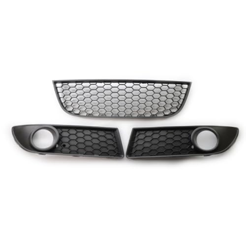Calandre ventilation antibrouillard GTI MK4 9N3 : finition ABS premium pour pare-chocs