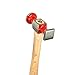 AES Industries Professional Short Bumping and Finishing Hammer with Genuine Hickory Handle