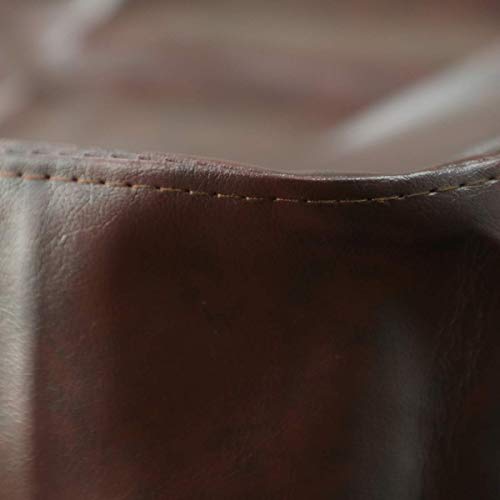 iiSPORT Leatherette Pool Table Cover, 8-Foot Heavy Duty Fitted Billiard Game Table Dust Storage Cover - Burgundy