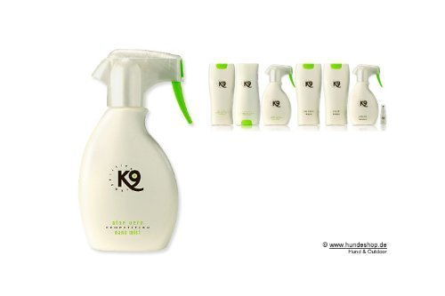 K9 Competition Sparset Aloe Vera Hundeshampoo, Conditioner & Nano Nebel