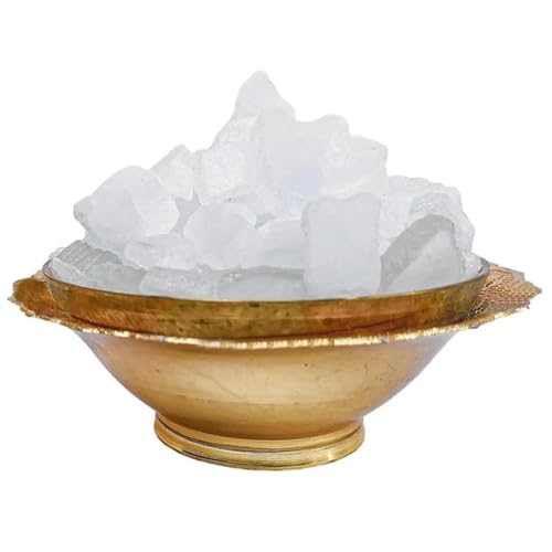 MNVGLOBAL Bhimseni - Copos de alcanfor - Kapoor tradicional para fragancia del hogar, puja y meditación (1 kg)