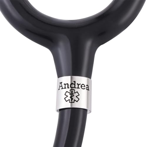 Personalized Stethoscope Name Tag Custom Stethoscope ID Charm Accessories Nurse Gifts for Doctor Vet