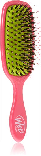 Cepillo para el cabello desenredante original Brush Wet con cerdas suaves IntelliFlex, peine desenredante para todo tipo de cabello (púrpura)