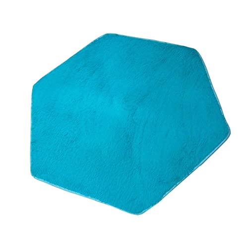 Image of Club Bollywood Kids Tent Carpet Hexagon Rug Non Slip Rug Playhouse Pad Mat for Home Blue|Toys & Hobbies | Outdoor Toys & Structures |Play Tents|1 Tent Carpet