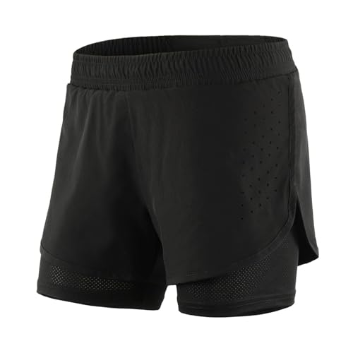 Short court été lacets respirant assurant un maintien optimal durant le fitness