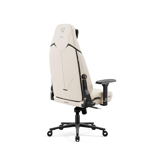 X.Eye Prime Sedia Gaming Ufficio Ergonomica Poltrona Gamer Tessuto Poggiatesta Magnetico Seduta Rinfrescante Supporto Lombare Regolabili Braccioli 4D Caricabile fino a 140 kg Desert Storm - Sedia gaming - Immagine 9