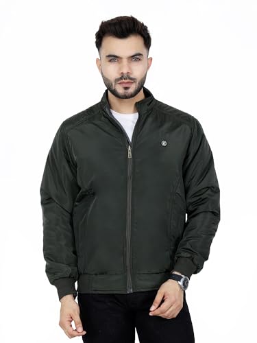 Image of Dollar Jacket For Men Casual Zipper Bomber For Winter