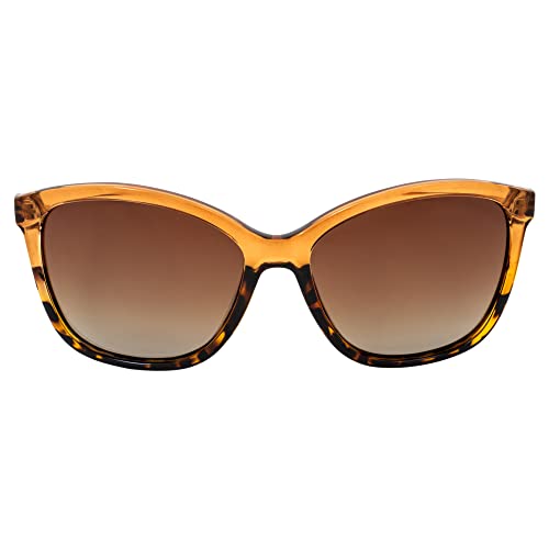 Epoch Eyewear Elizabeth Sunglasses for Women Tortoise/Brown Frame w/Brown Gradient Polarized Lens2