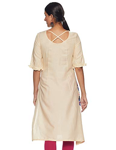 Image of Karigari Women's Rayon Regular Kurta