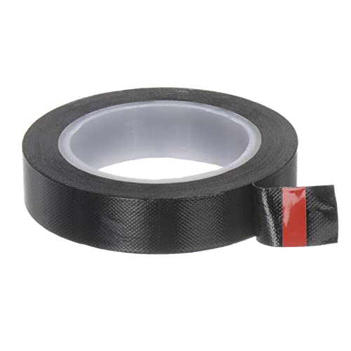 Image of HARFINGTON Fabric PTFE Tape Roll, 0.5 inch x 33 ft High Temperature PTFE Adhesive Tape 0.13mm Thickness for Vacuum Sealer Machine Hand Impulse Sealers, Black