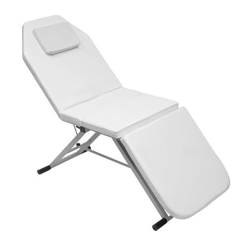 Portable Massage Bed,Massage Bed Waterproof And Oil-Resistant Fold The Beauty Bed Portable Foldable Massage Table Anti-Slip Pads(Black)