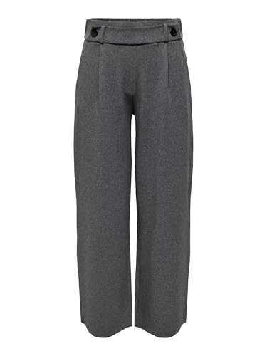Pantalon plissé JdY Geggo New Long gris idéal pour le bureau
