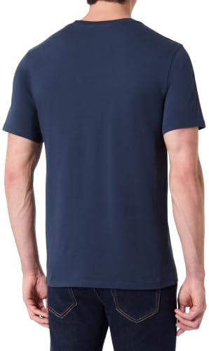 Levi's Herren Graphic Crewneck Tee T-Shirt, PERF COOL Logo Navy Blazer Body WHITELOGO, XL – Ansicht 3