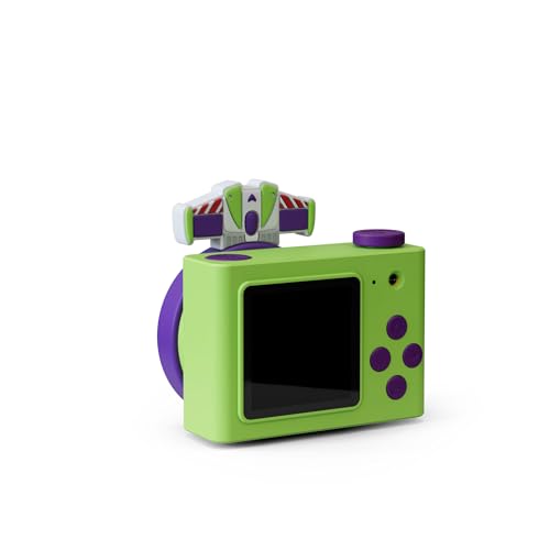 Image of kiimento Ultra-Compact Kids Digital Camera for Ages 3-5 with Selfie Lens, 16GB Memory Card - Model A (Buzz Lightyear)