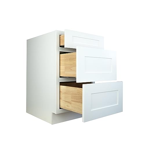 Hollywood Fabiani Design Drawer Base Kitchen Cabinet 24 in. W x 2...