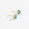 Opal-Stud-Earrings-Sterling-Silver-Solitaire-Style-Jewelry-For-Women-Girls-4-Prongs-Setting-5mm 18K Gold Plated Opal Stud Earrings for Women Sterling Silver 5mm Solitaire Green Opal 4 Prongs Setting Simple Earrings For Girls