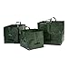 Produktbild TRI Abfall-Säcke-Trio, Gartensack, Gartenabfallsack, Gartenabfälle, Laubsack, Pflanzenabfall, Gartenabfalltasche, grün, Kunststoff, 70 l, 100 l und 170 l
