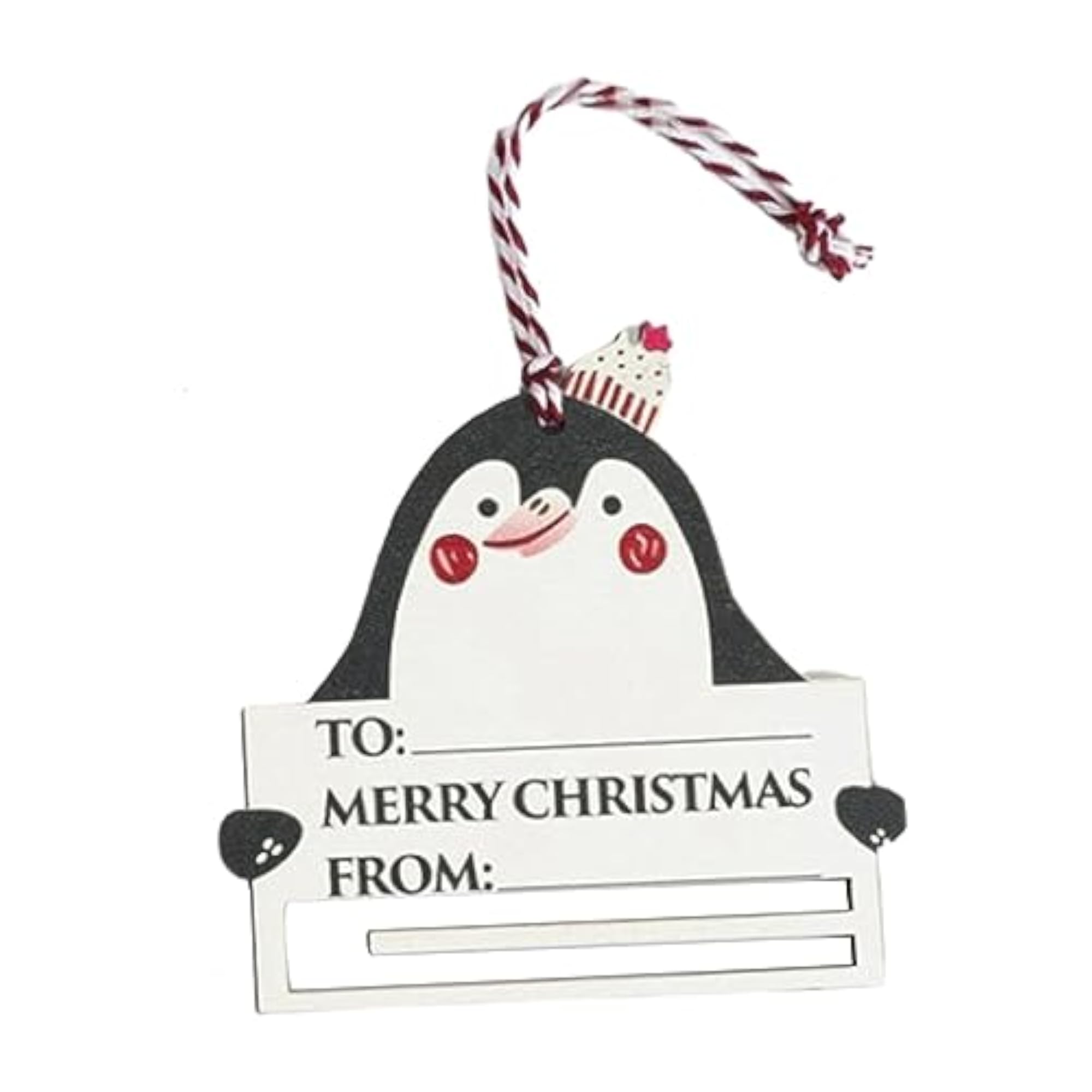 Christmas Penguin Money Holder for Cash