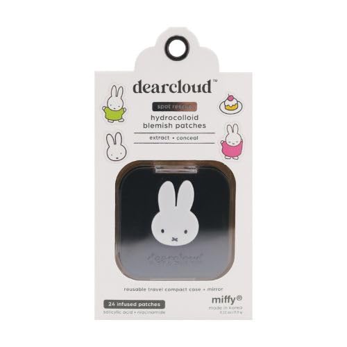 dearcloud Miffy Hydrocolloid Blemish Patches Pimple Patches for Face Acne Spot Treatment With Niacinamide Salicylic Acid - Spot