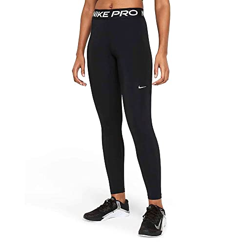 Nike Mujer Leggings, Black/(White), XS
