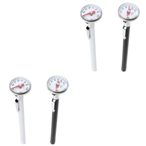 Alipis 2 Series Gafas De Año Nuevo Termometro Termómetro Thermometer Accesorios De Café Espresso Acero Inoxidable 2 Piezas*2