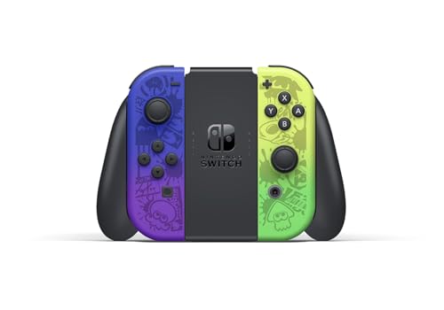 Image of Nintendo Switch OLED Model With (Splatoon 3 Special Edition) Joy-Con