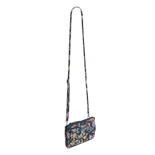 Image of Vera Bradley Women's Cotton Wallet Crossbody Purse with RFID Protection